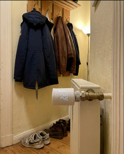 Heizvolt im Flur installiert